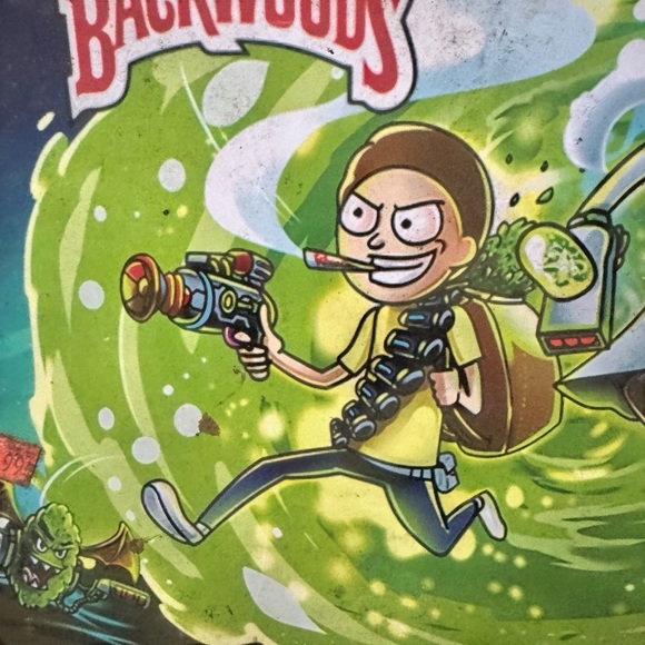 Rick & Morty Backwoods Tray – Worn, Cool Display - Picture 2 of 8